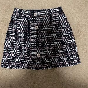 Button front mini from Express